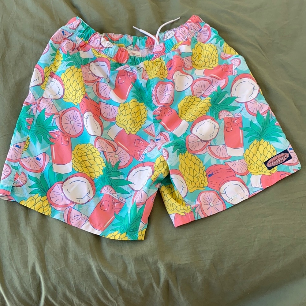 Vineyard Vines Mens Swim Trunks with drawstring